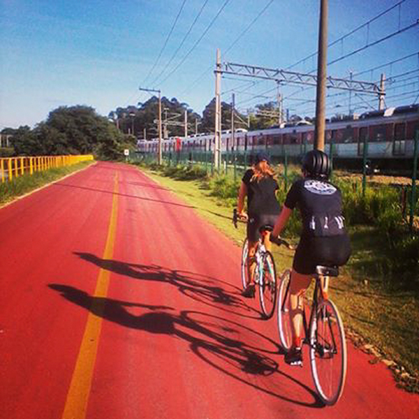 Autumn de bike, em São Paulo