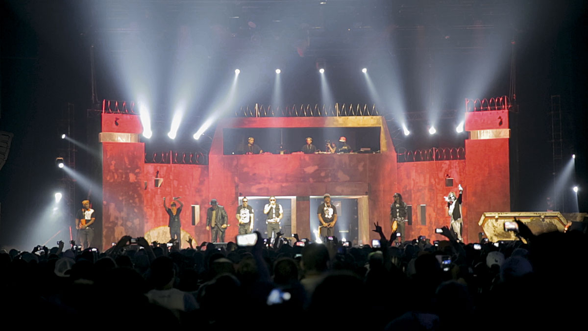 Show do Racionais MC's no Espaço das Américas, em São Paulo, em 2014