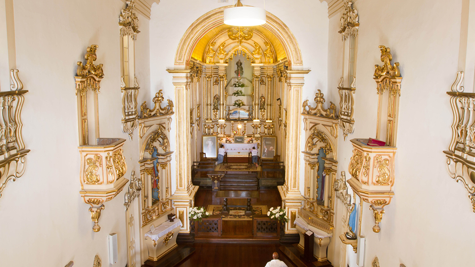 Igreja Boa Morte, no bairro da Liberdade, em São Paulo