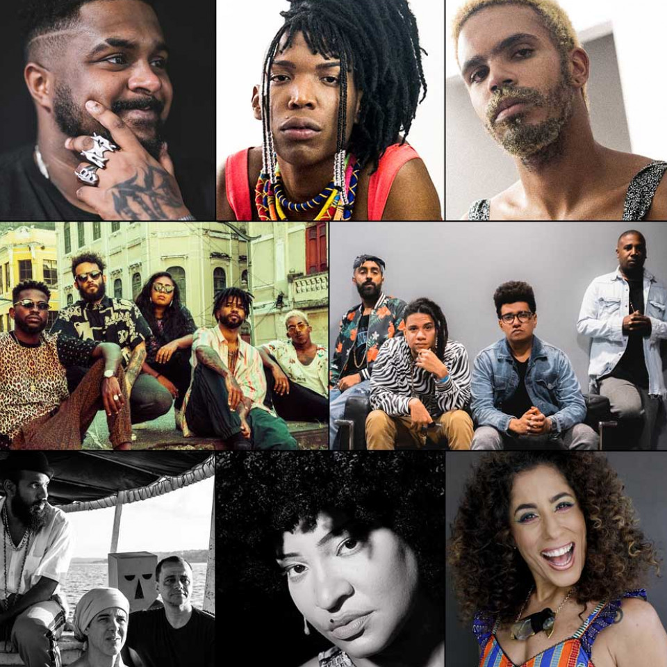 A nova cena baiana: Baco Exu do Blues, Majur, Hiran, Afrocidade, Àttøøxxá, BayanaSystem, Larissa Luz e Marcia Castro